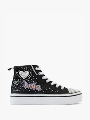 Graceland Mid cut sneaker Sort