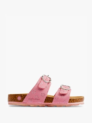 elefanten Zapatillas de casa abiertas Rosa