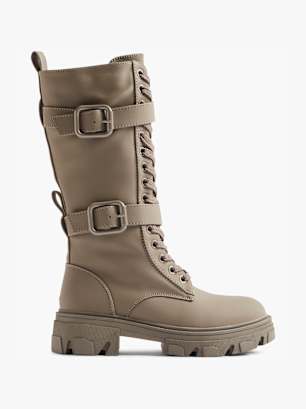 Claudia Ghizzani Stiefel Taupe