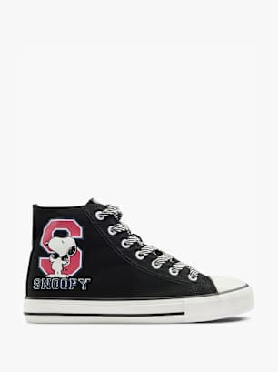 THE PEANUTS Sneaker alta Nero