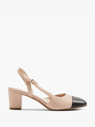 Graceland Slingback salonke Bež