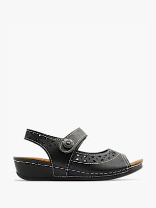 Easy Street Sandalias Negro