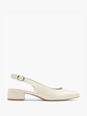 Graceland Slingback salonarji Bež