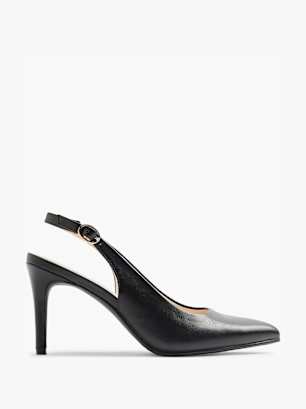 Graceland Slingback salonke Crna