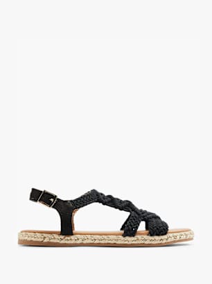 Graceland Sandalias Negro