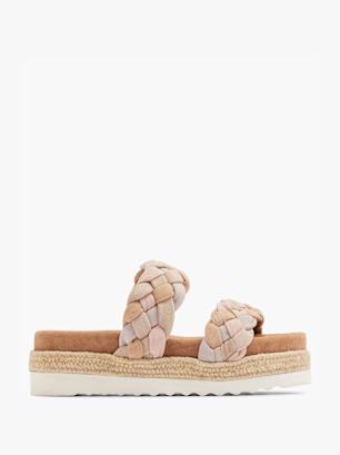 5th Avenue Slip in sandal Beige