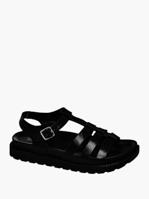Catwalk Sandalias Negro