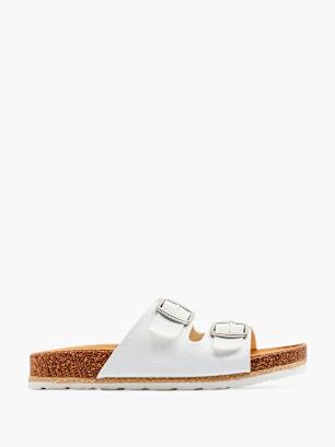 Graceland Slip-in sandal Vit