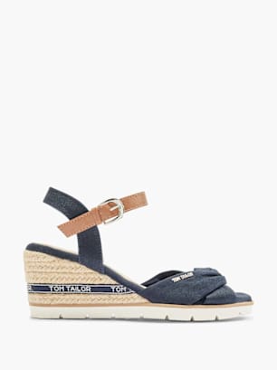 TOM TAILOR Sandale Plava