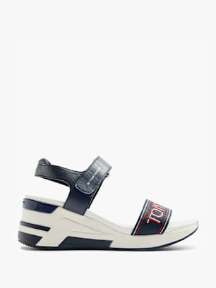 TOM TAILOR Sandalo con tacco Blu Scuro