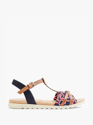 TOM TAILOR Sandalias Azul oscuro