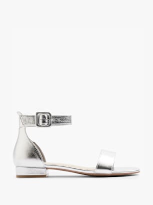 Graceland Sandale Silber