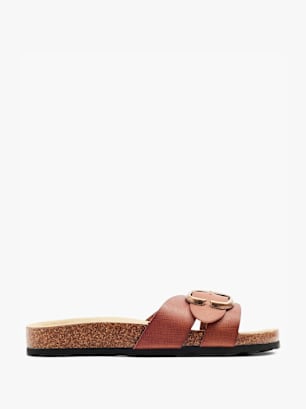 Graceland Chaussons Cognac
