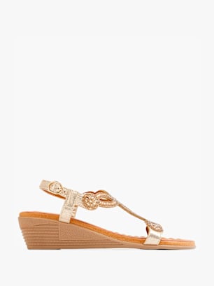 Graceland Sandalias Oro