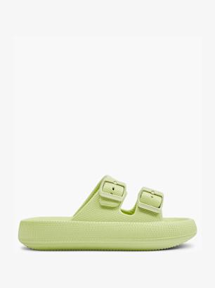 Claudia Ghizzani Slip in sandal Grøn