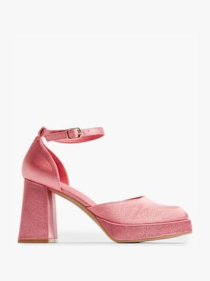Claudia Ghizzani Pump med spänne Rosa