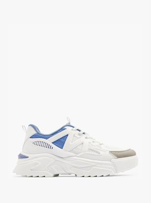 Graceland Pantofi sport chunky Alb