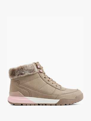 Vty High top trainer Taupe