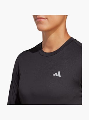 adidas Tričko s dlhým rukávom Čierna