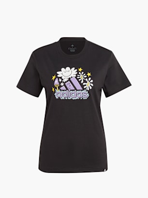 adidas Marškinėliai Juoda