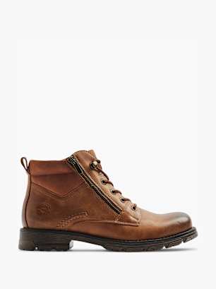 AM SHOE Боти с връзки Кафяв