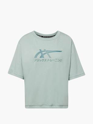 ASICS T-Shirt Zielony