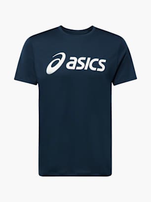 ASICS Marškinėliai Mėlyna