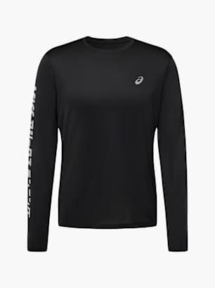 ASICS Tričko s dlhým rukávom Čierna