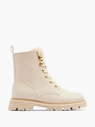 Graceland Snørestøvle Beige
