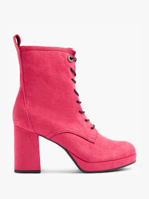 Catwalk Lace-up boot Pink