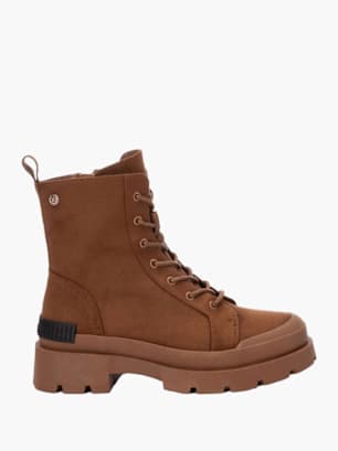 Xti Bota con cordones Marrón