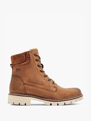 TOM TAILOR Schnürboots Cognac