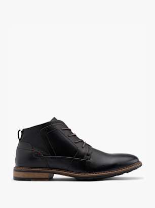 AM SHOE Stivale allacciato Nero