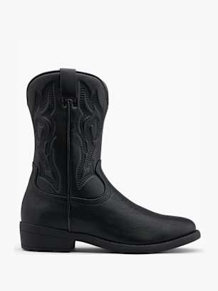 OXMOX Cowboy csizma fekete
