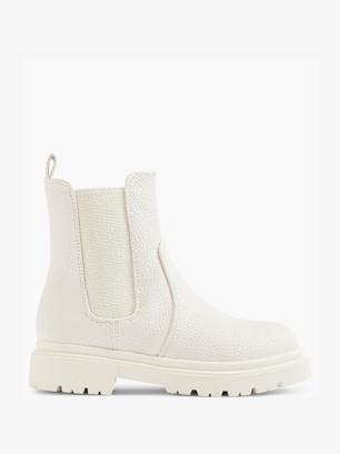 Graceland Bota Chelsea Blanco roto