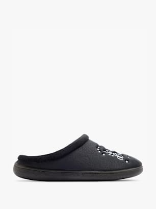 Casa mia Zapatillas de casa cerradas Negro