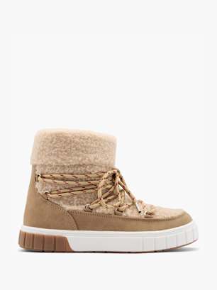 Claudia Ghizzani Vinterstøvle Beige