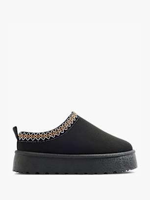 Graceland Pantoffel Schwarz