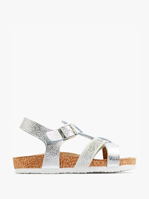 Hush Puppies Sandały Srebrny