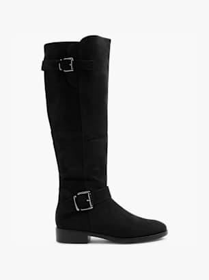 Graceland Bottes large Noir