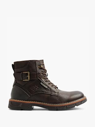 AM SHOE Боти с връзки Кафяв