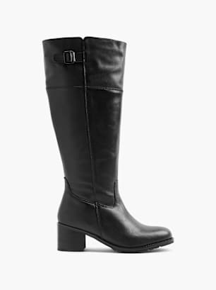 5th Avenue Weitschaftstiefel Schwarz