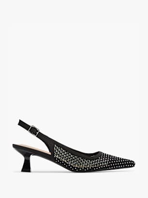 Catwalk Slingback heel Black