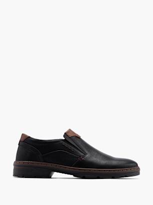 AM SHOE Business sko Sort