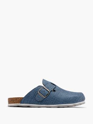 Garzón Ciabatte Da Donna Regolabili In Gomma Naturale - Blu Navy, Taglia 35 EU, Suola Antiscivolo E Fodera In Tessuto Aloe Vera