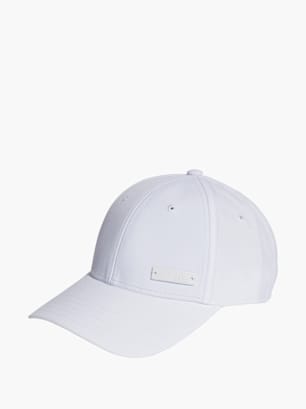 adidas Шапка с козирка Бял