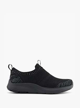 Skechers Flad sko Sort