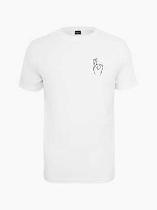 Mister Tee T-Shirt Biały