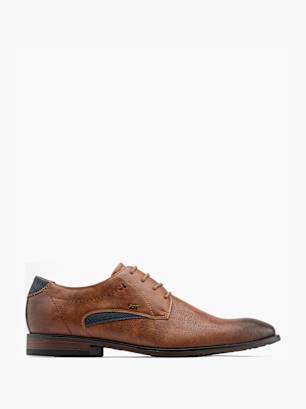 AM SHOE Businessschuh Braun