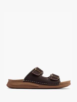 Björndal Zapatillas de casa abiertas Marrón